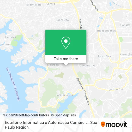 Equilibrio Informatica e Automacao Comercial map