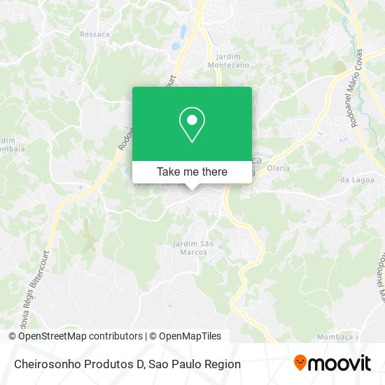 Cheirosonho Produtos D map