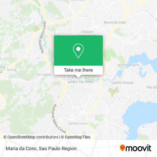 Maria da Conc map