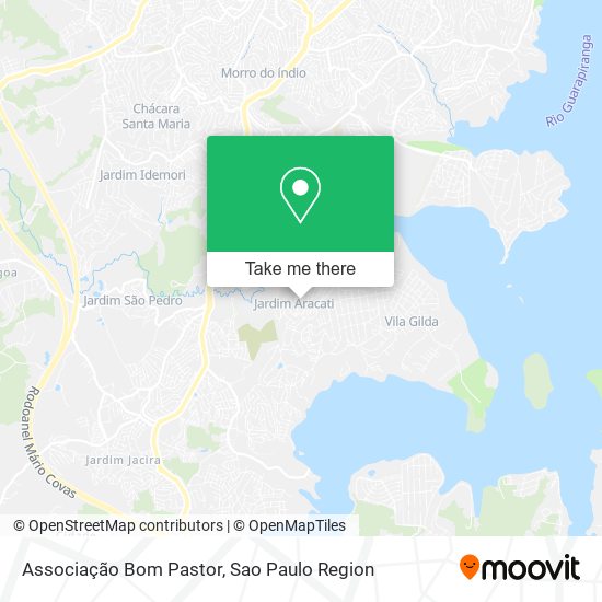 Mapa Associação Bom Pastor