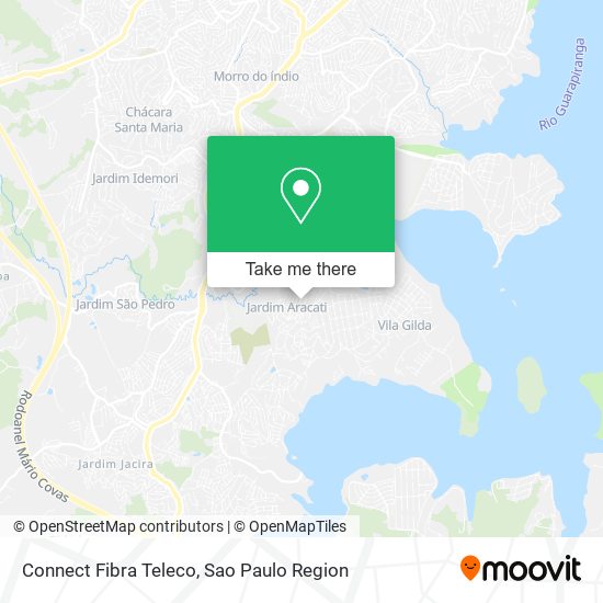 Mapa Connect Fibra Teleco