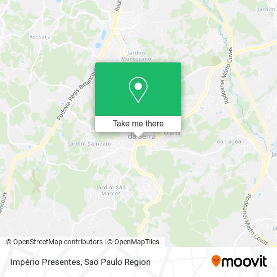 Império Presentes map