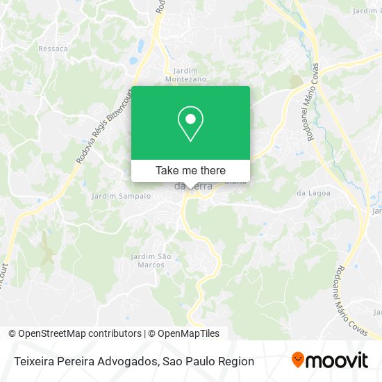 Teixeira Pereira Advogados map