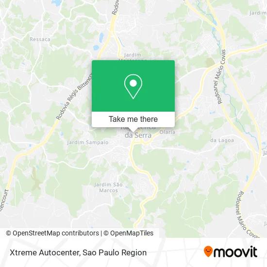 Xtreme Autocenter map