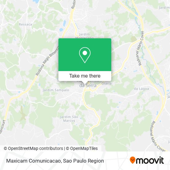 Mapa Maxicam Comunicacao