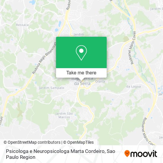 Mapa Psicologa e Neuropsicologa Marta Cordeiro