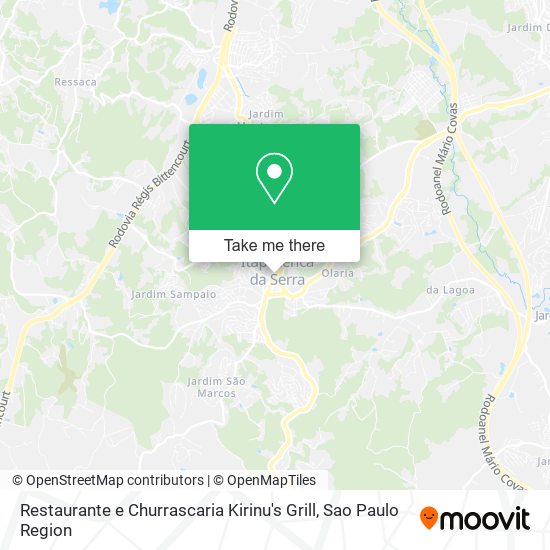 Restaurante e Churrascaria Kirinu's Grill map