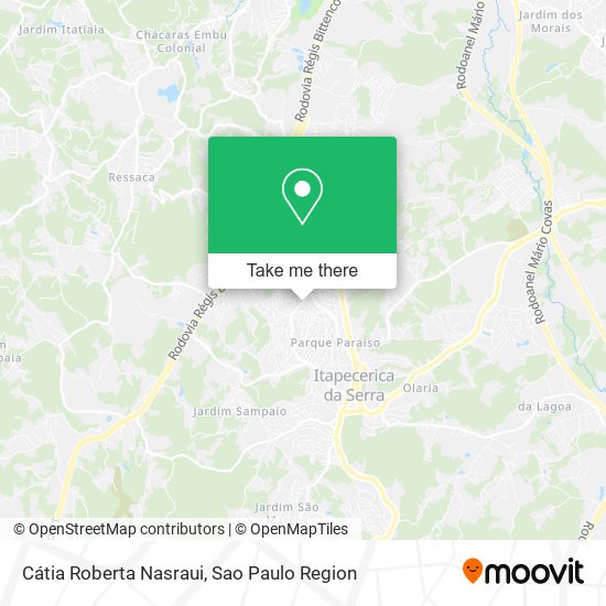 Cátia Roberta Nasraui map