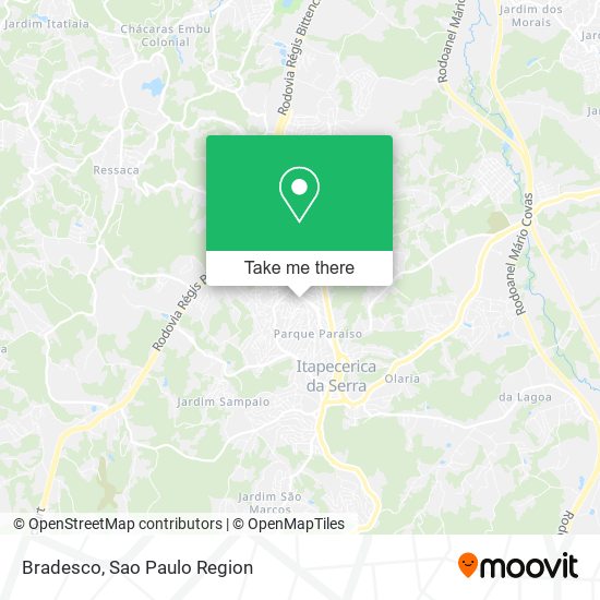 Bradesco map