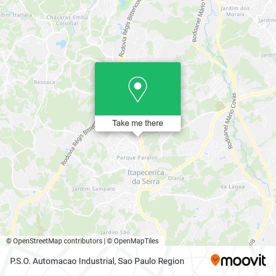 Mapa P.S.O. Automacao Industrial