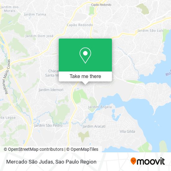 Mercado São Judas map