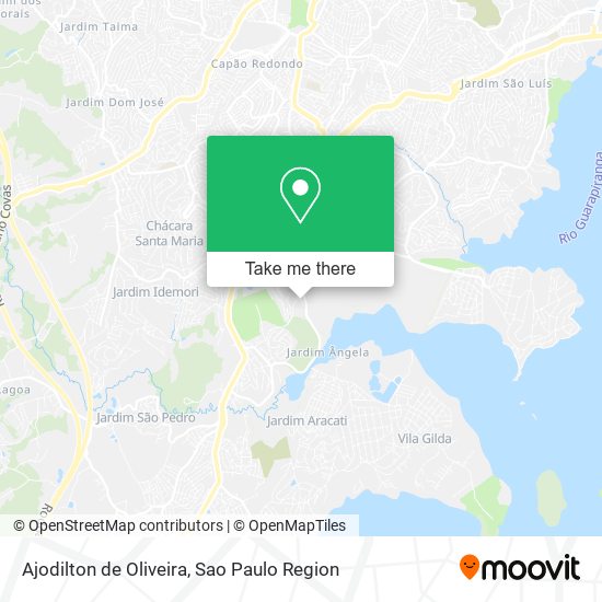 Mapa Ajodilton de Oliveira