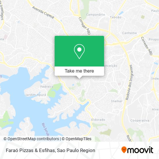 Faraó Pizzas & Esfihas map