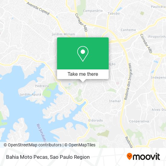 Bahia Moto Pecas map