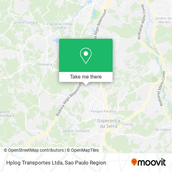 Hplog Transportes Ltda map