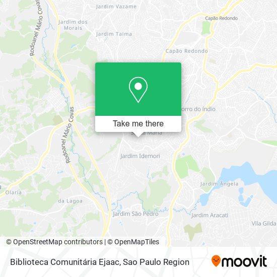Biblioteca Comunitária Ejaac map