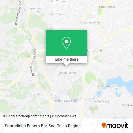 Sobradinho Espeto Bar map
