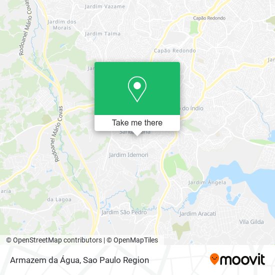 Armazem da Água map