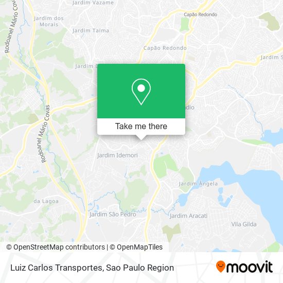 Luiz Carlos Transportes map