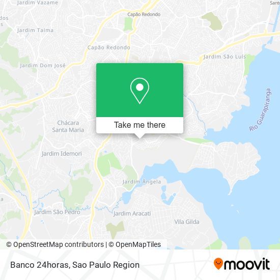 Banco 24horas map