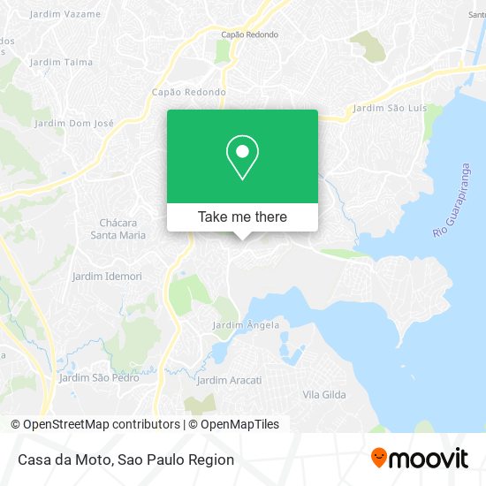 Casa da Moto map