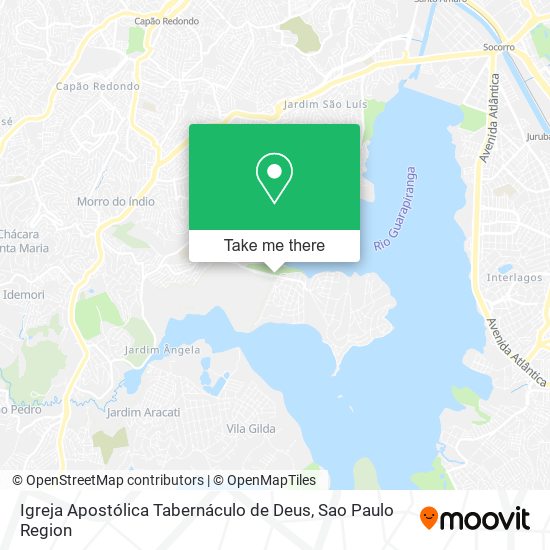 Igreja Apostólica Tabernáculo de Deus map