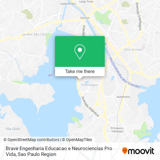 Brave Engenharia Educacao e Neurociencias Pro Vida map