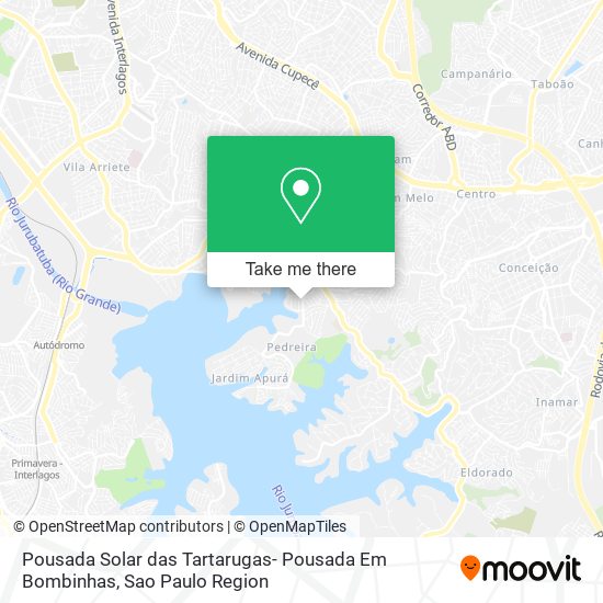 Pousada Solar das Tartarugas- Pousada Em Bombinhas map