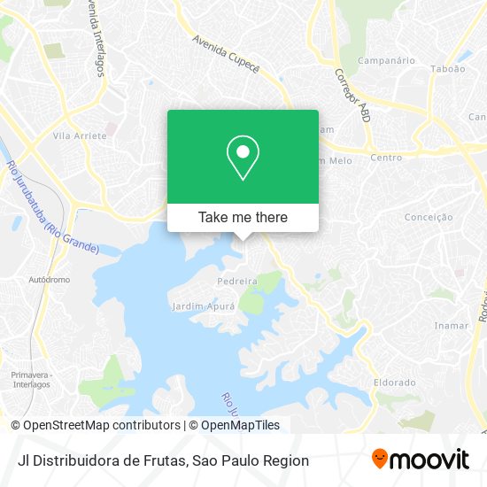 Jl Distribuidora de Frutas map