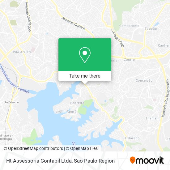 Ht Assessoria Contabil Ltda map