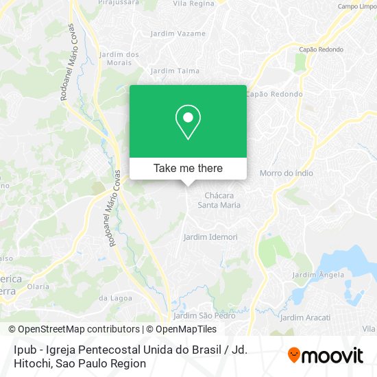 Ipub - Igreja Pentecostal Unida do Brasil / Jd. Hitochi map