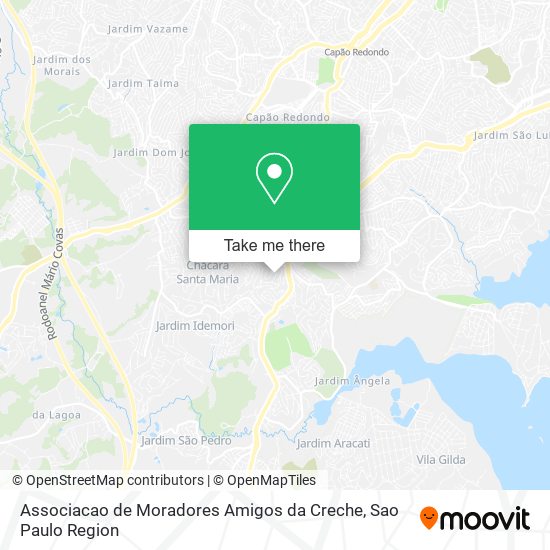 Associacao de Moradores Amigos da Creche map