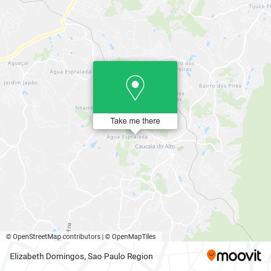 Mapa Elizabeth Domingos