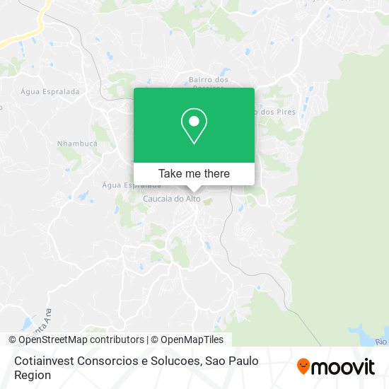 Cotiainvest Consorcios e Solucoes map