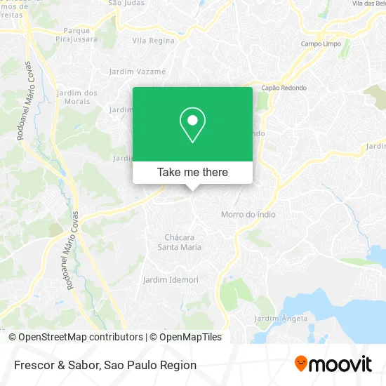 Frescor & Sabor map