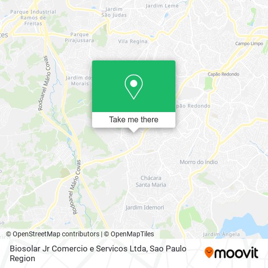 Biosolar Jr Comercio e Servicos Ltda map