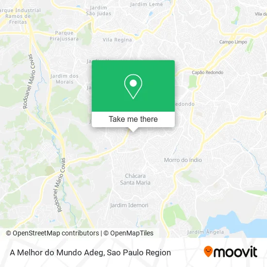 A Melhor do Mundo Adeg map