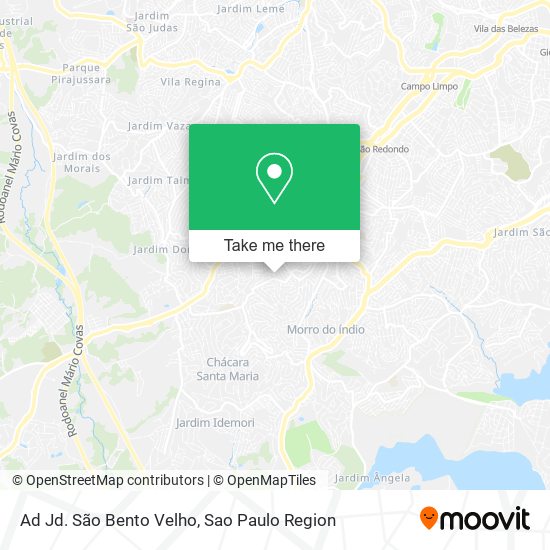Ad Jd. São Bento Velho map