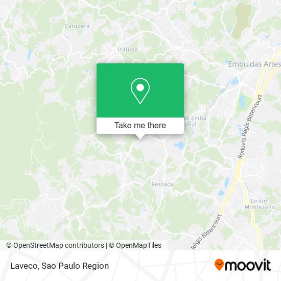 Mapa Laveco