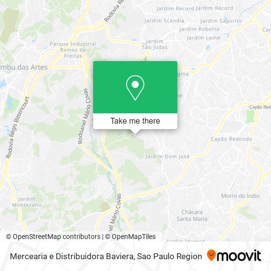 Mercearia e Distribuidora Baviera map