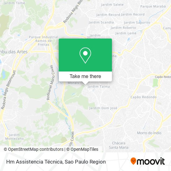 Hm Assistencia Técnica map