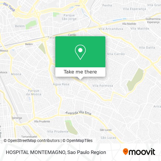 HOSPITAL MONTEMAGNO map