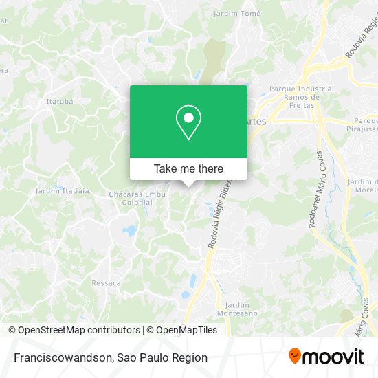 Mapa Franciscowandson