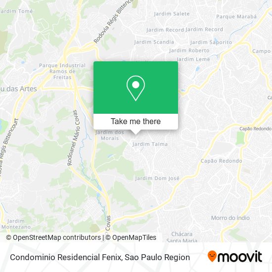 Condominio Residencial Fenix map