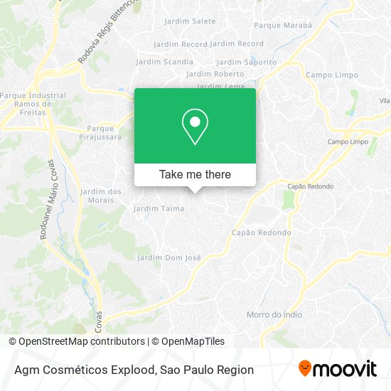 Agm Cosméticos Explood map