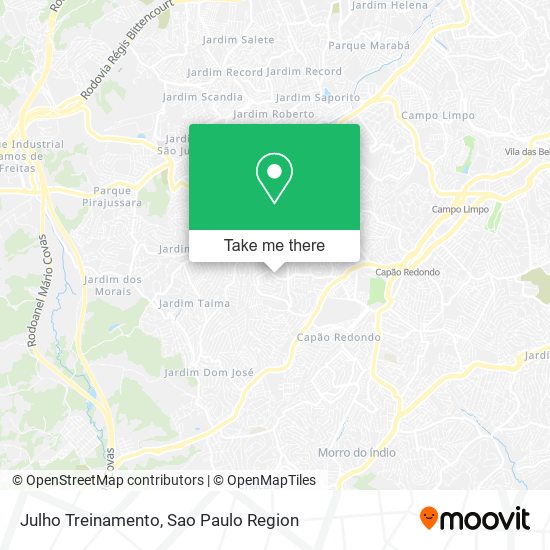 Julho Treinamento map