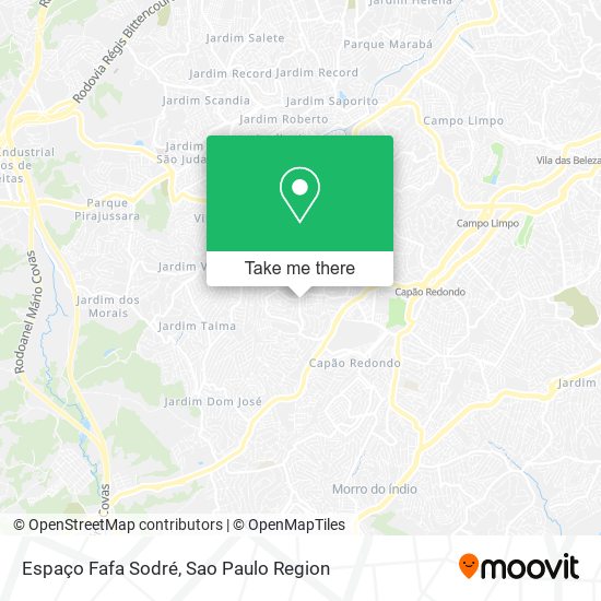 Espaço Fafa Sodré map