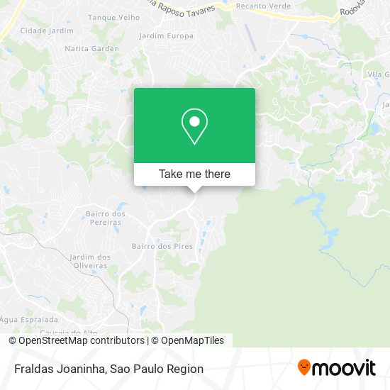 Fraldas Joaninha map