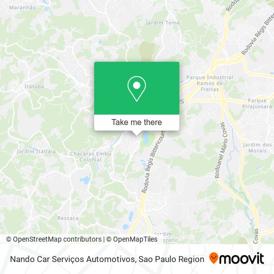 Nando Car Serviços Automotivos map