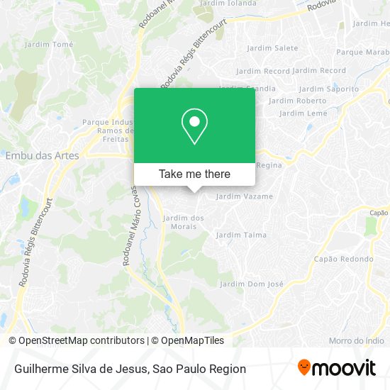 Guilherme Silva de Jesus map